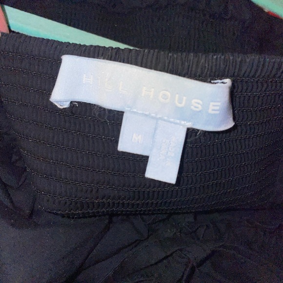 Hill House The Samantha Dress in Black Poplin Size médium - Picture 8 of 8